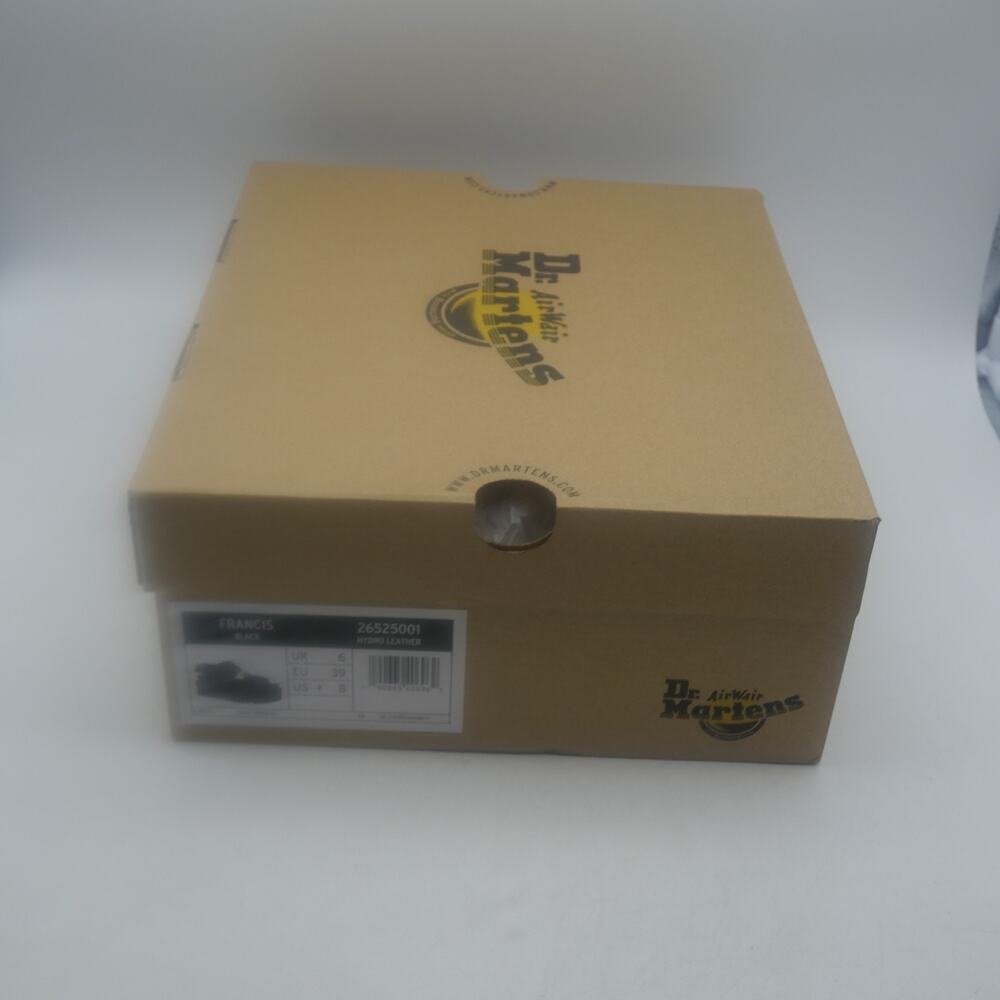 NEW Dr. Martens Women's 8 Platform Sandals Francis Leather Strap Retro - Picture 12 of 14